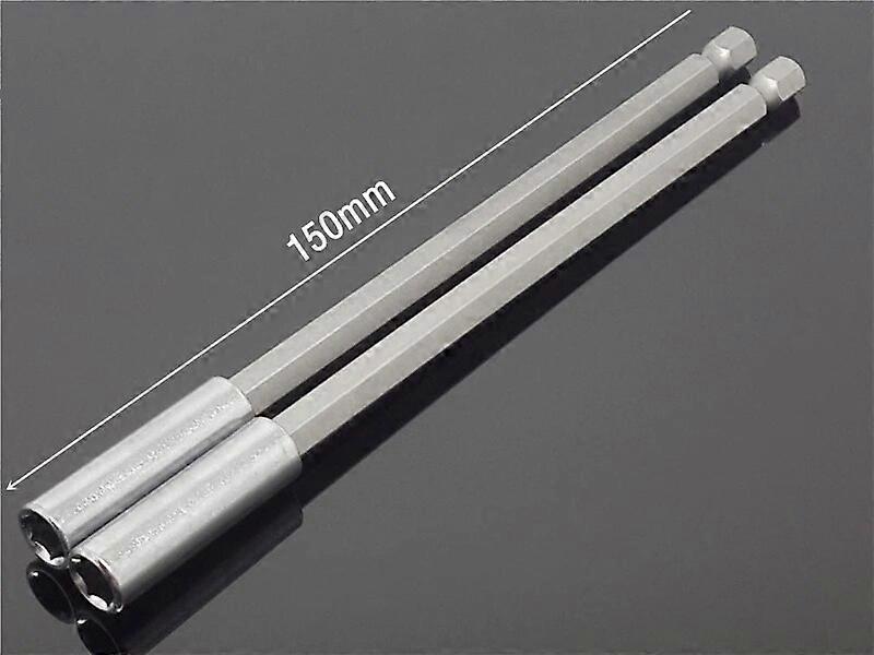 1/4 polegadas Quick Hex Shank Release Magnetic Electric Screwdriver Extension Bit Holder 50 60 75 100 150 300mm Extension Rod Tools