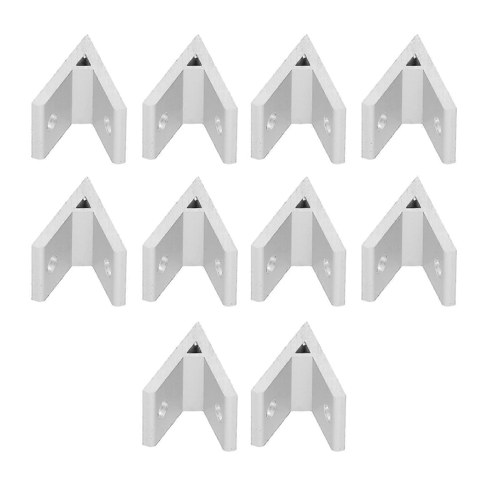 10Pcs Aluminium Angle Corner Connector Accessories - Industrial Profile 2030404550604040 45