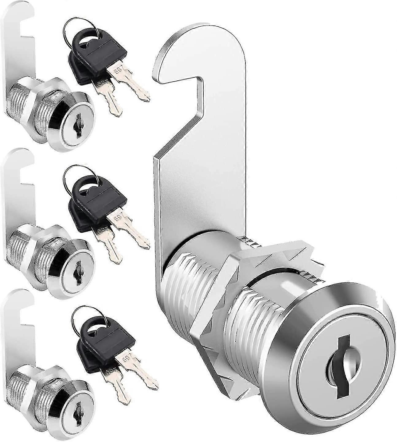 Stainless Steel Security Mailbox Lock Keyed Alike Set Of 3