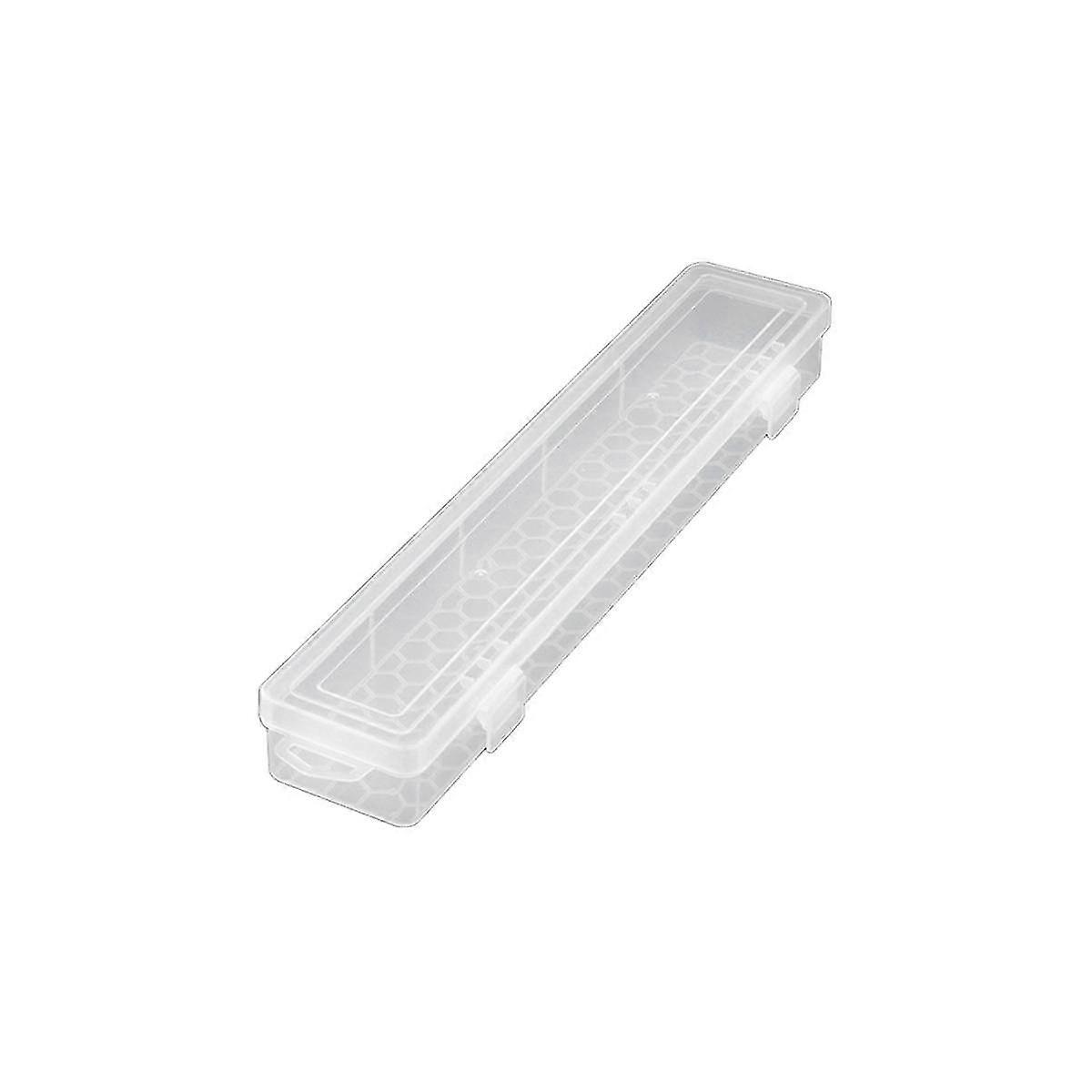 2pcs Finishing Box Electric Soldering Iron Storage Box Transparent Plastic Parts Box Hardware Tools Brush Chalk(s)