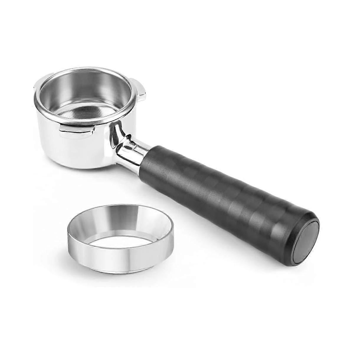 51 mm Bottomless Espresso Coffee Portafilter ,Magnetic Espresso Funnel for Portafilter 51 mm Dosing
