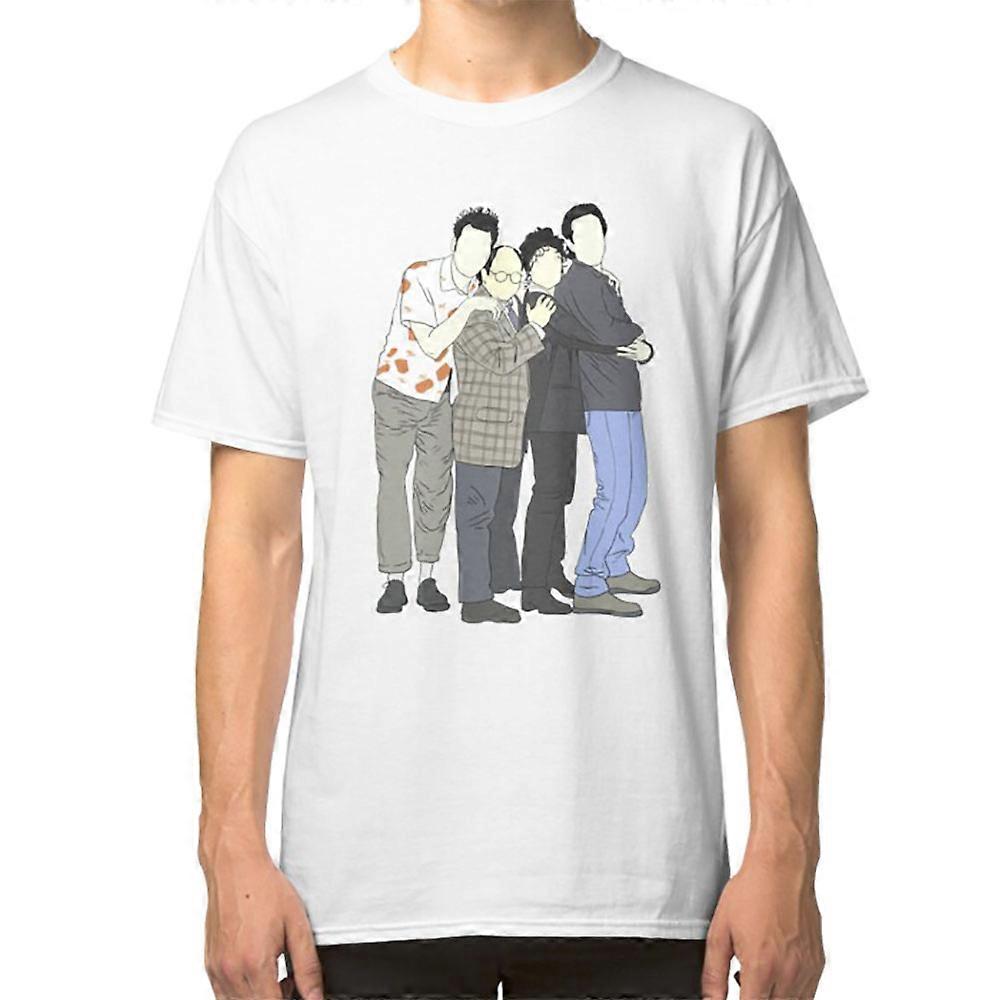 Jerry, George, Elaine, Kramer tişört