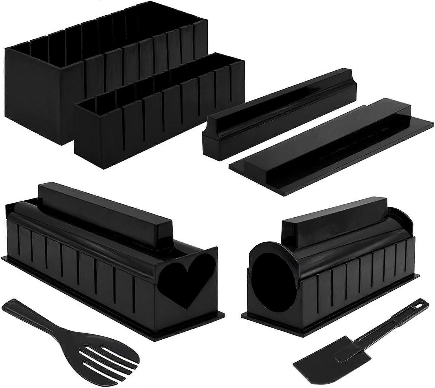 10 Pieces Sushi Molds Sushi Preparation Kit Set Rice Roll Kit Sushi DIY