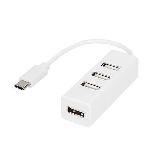 Type-C to 4 Port USB 3.0 Hub USB 3.1 Adapter for Apple MacBook 12 PC