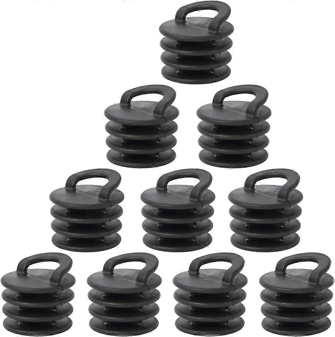 10 Packung Marine Scupper Stopper Scupper Plugs Spunde für Kajak Kanu Boot Abflusslöcher