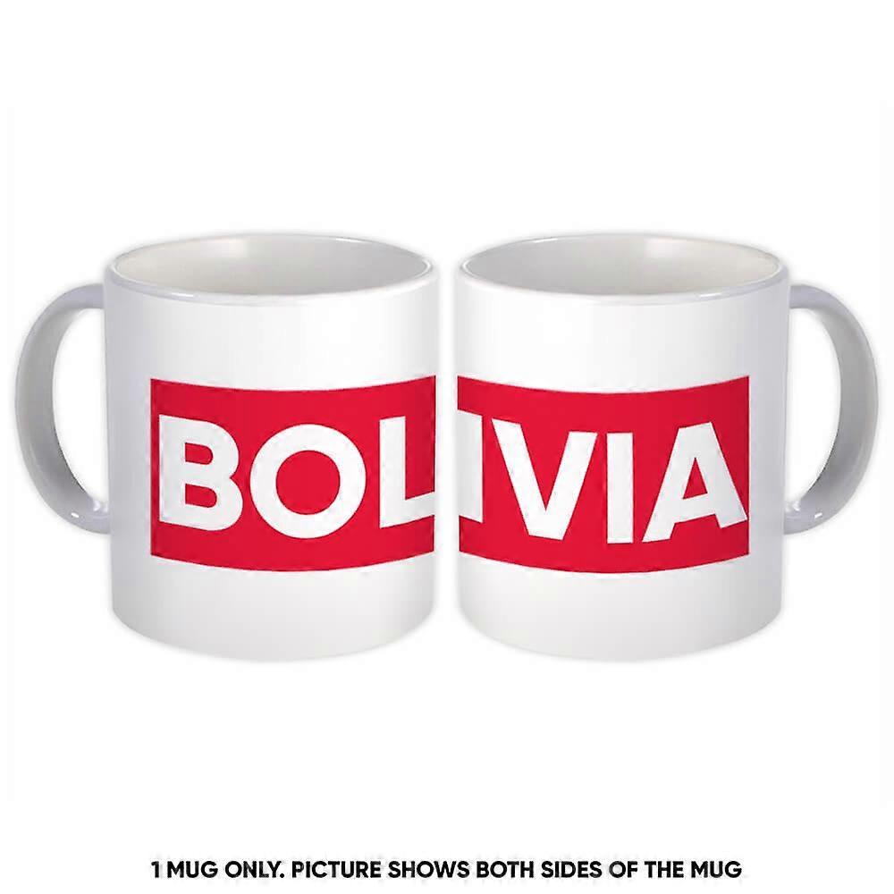 Gift Mug: Bolivia Bolivia Red