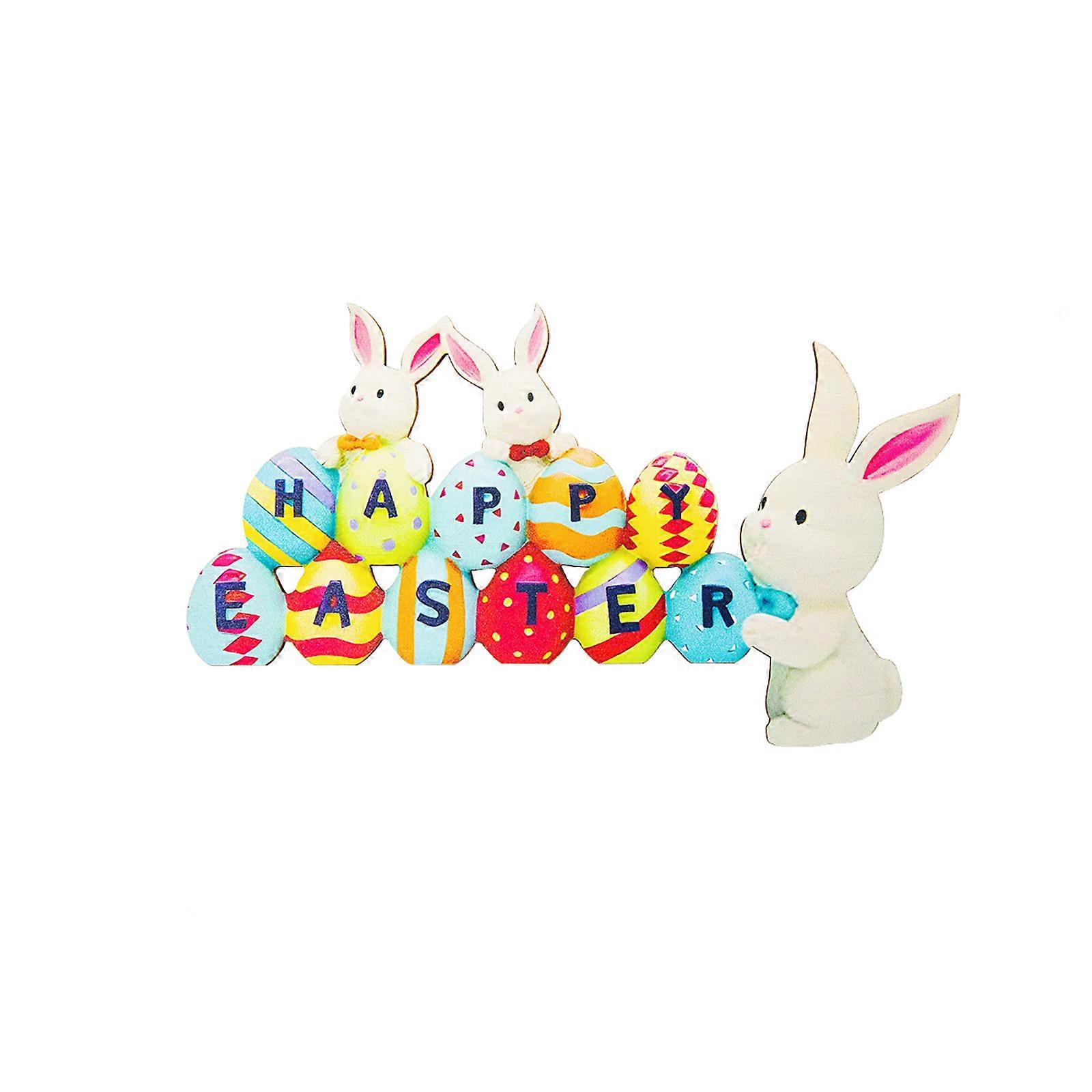 För bordsdörrkarm Söt påskhare Träinredningsställ