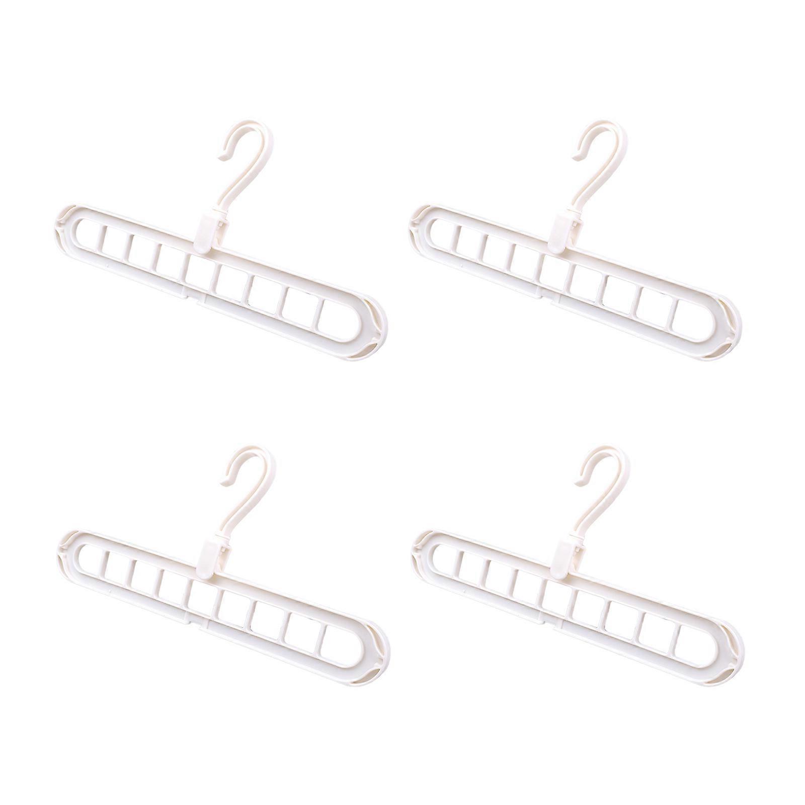 Dual Hook Magic Hanging Storage Organizer, Space Saving Hangers Organizer for Clothes (4 Pack)