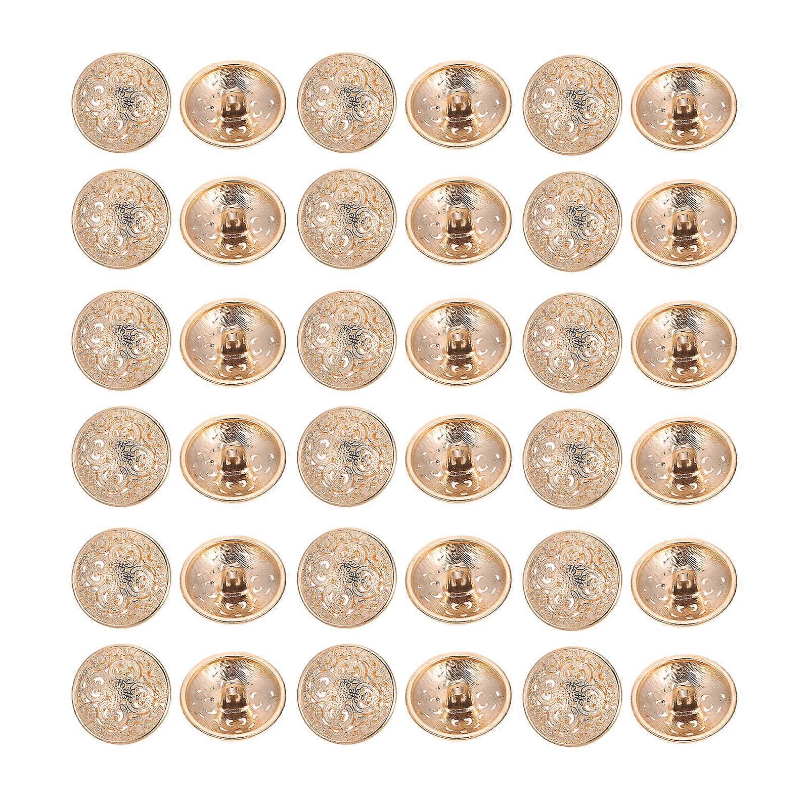 50 Pcs Jean Buttons Metal Snap Button Flat Metal Buttons Cloth Vintage Buttons Rhinestone Crytal Button Metal Hollow Buttons