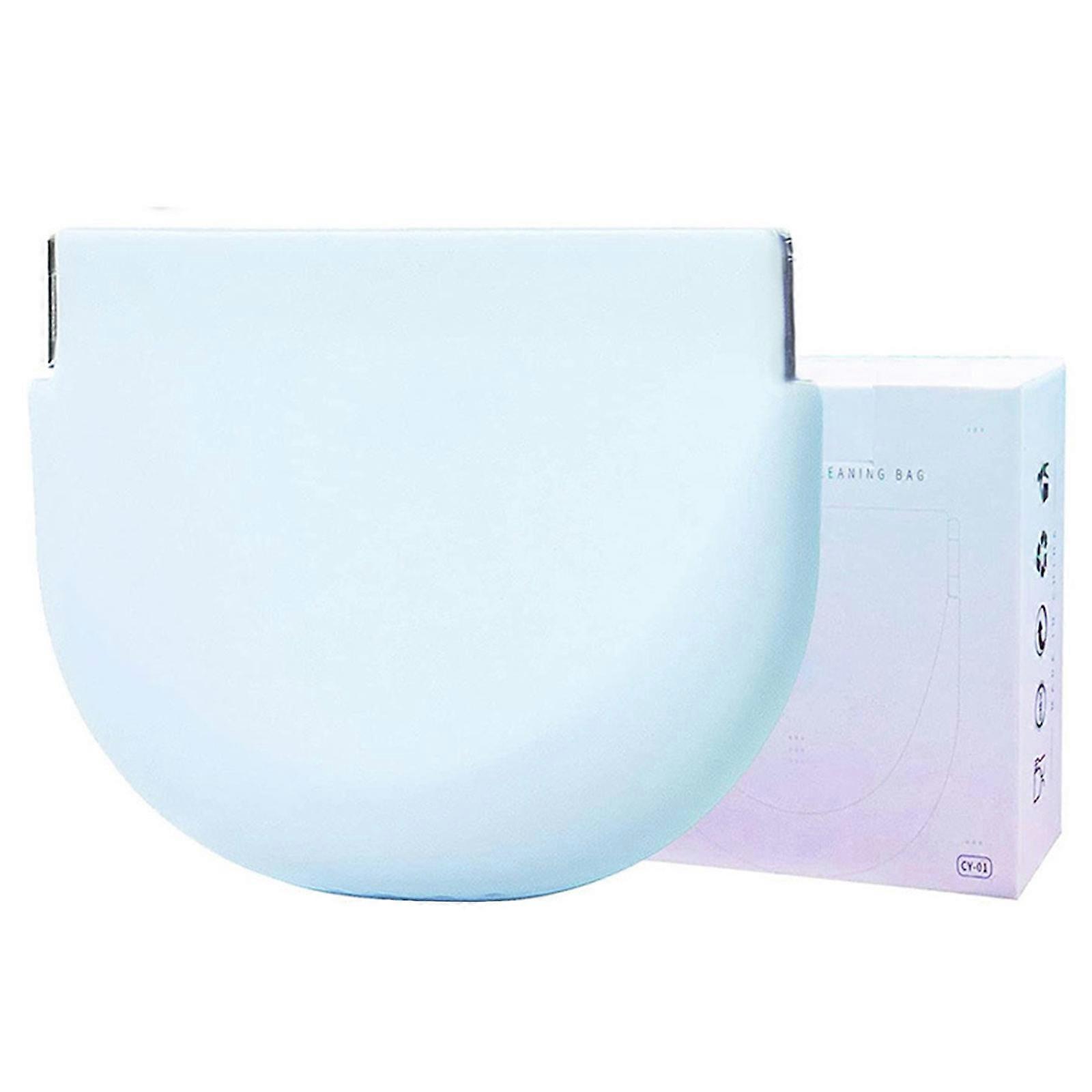 Silicone Retainer Case with Lanyard, Durable Soft Denture Case with Vent Holes Compatible for Invisalign