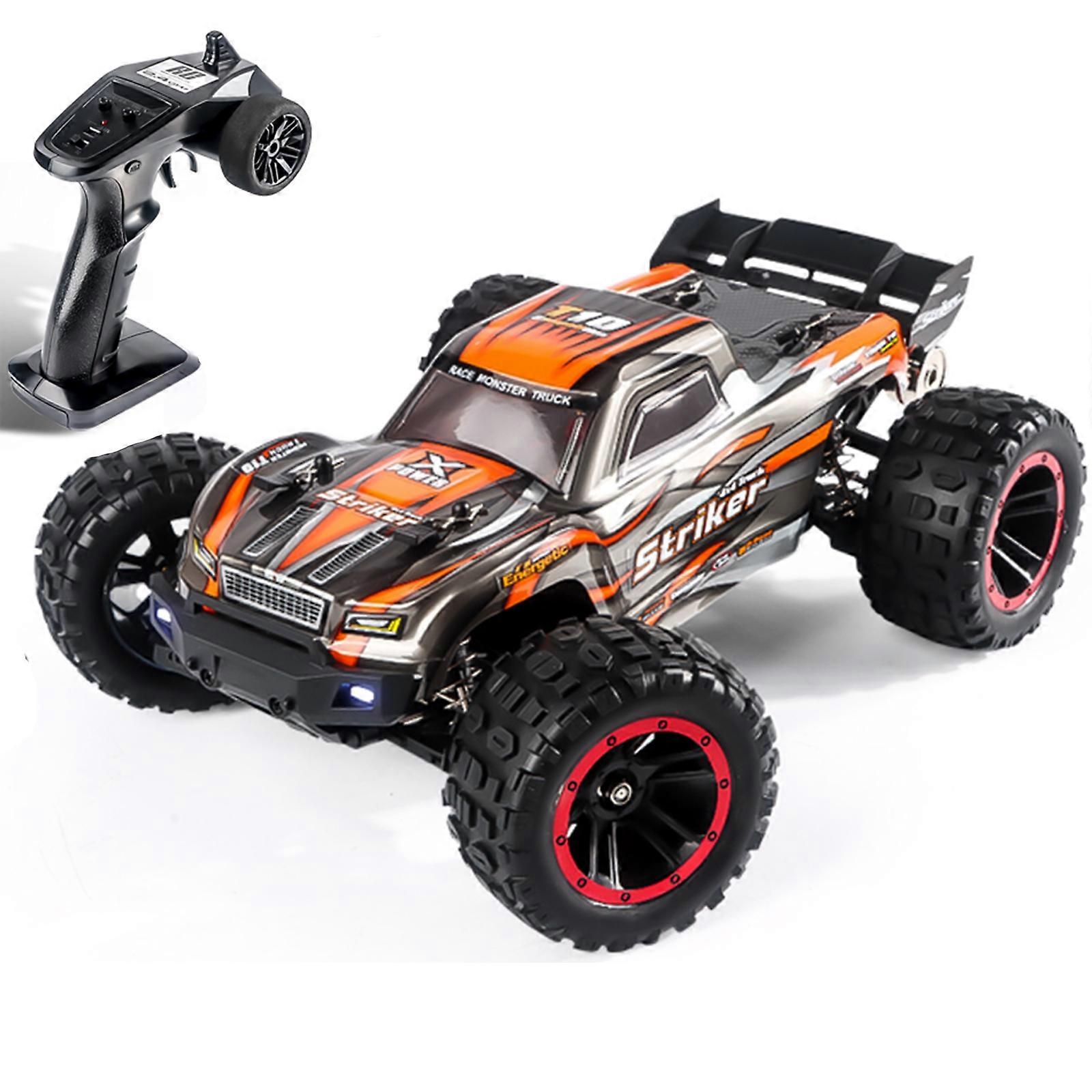 1:14 RTR Brushless Fast RC Cars for Adults, Max 72kmph Electric Off-Road Jumping RC Trucks, RC Monster Trucks Oil Filled Shocks Remote Control Car