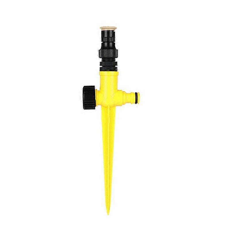 Lawn Sprinkler Adjustable 360 Degree Rotating Leak Free Convenient Easy to Install Water-Saving Plastic Garden Yard Automatic Rotatable Watering Sprin