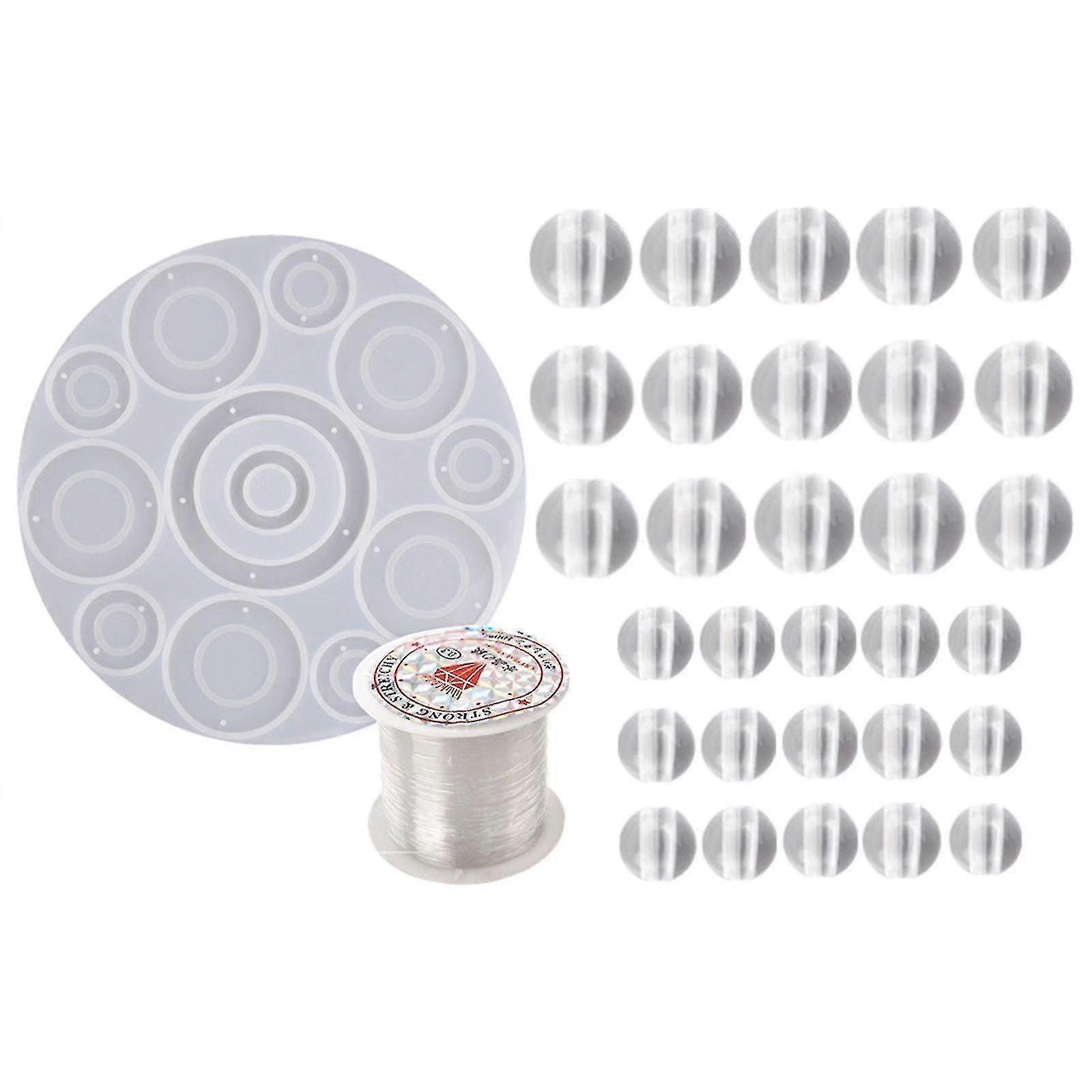 Diy Resin Epoxy Wind Chime Silicone Mirror Handicrafts