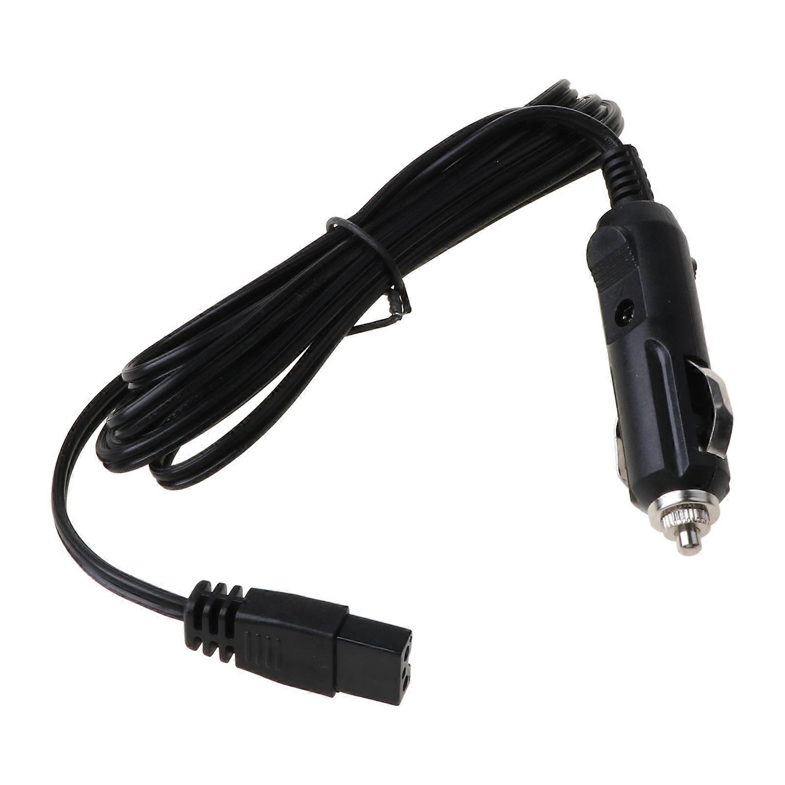 12V 10A 2 Pin Lead Cable Plug Wire Mini Fridge Car Charger Socket Power Cable