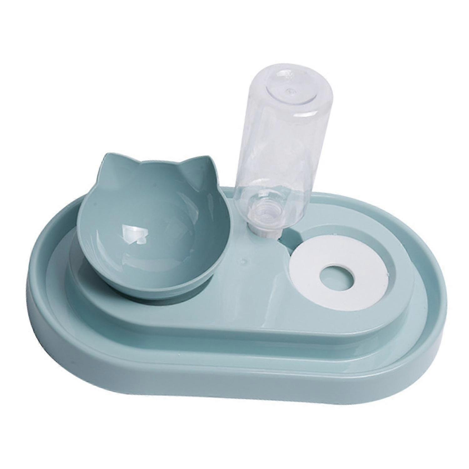 Pet Food Feeder Water Dispenser Set Multipurpose 2 In 1 Automatic Refill Leakage Proof Dog Cat Feede
