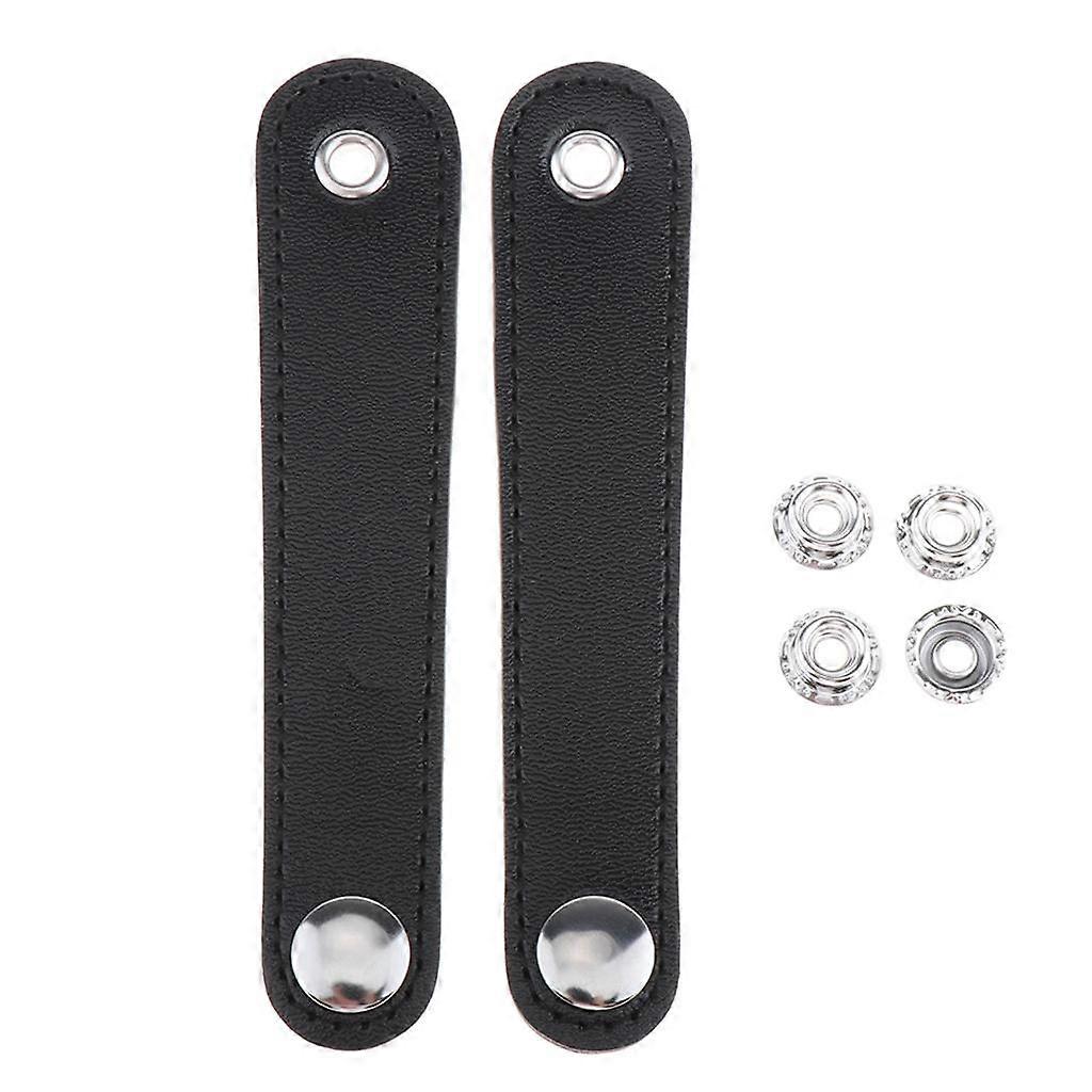Akkordeon-Balgverschluss PU-Leder, Achsabstand optional 11cm