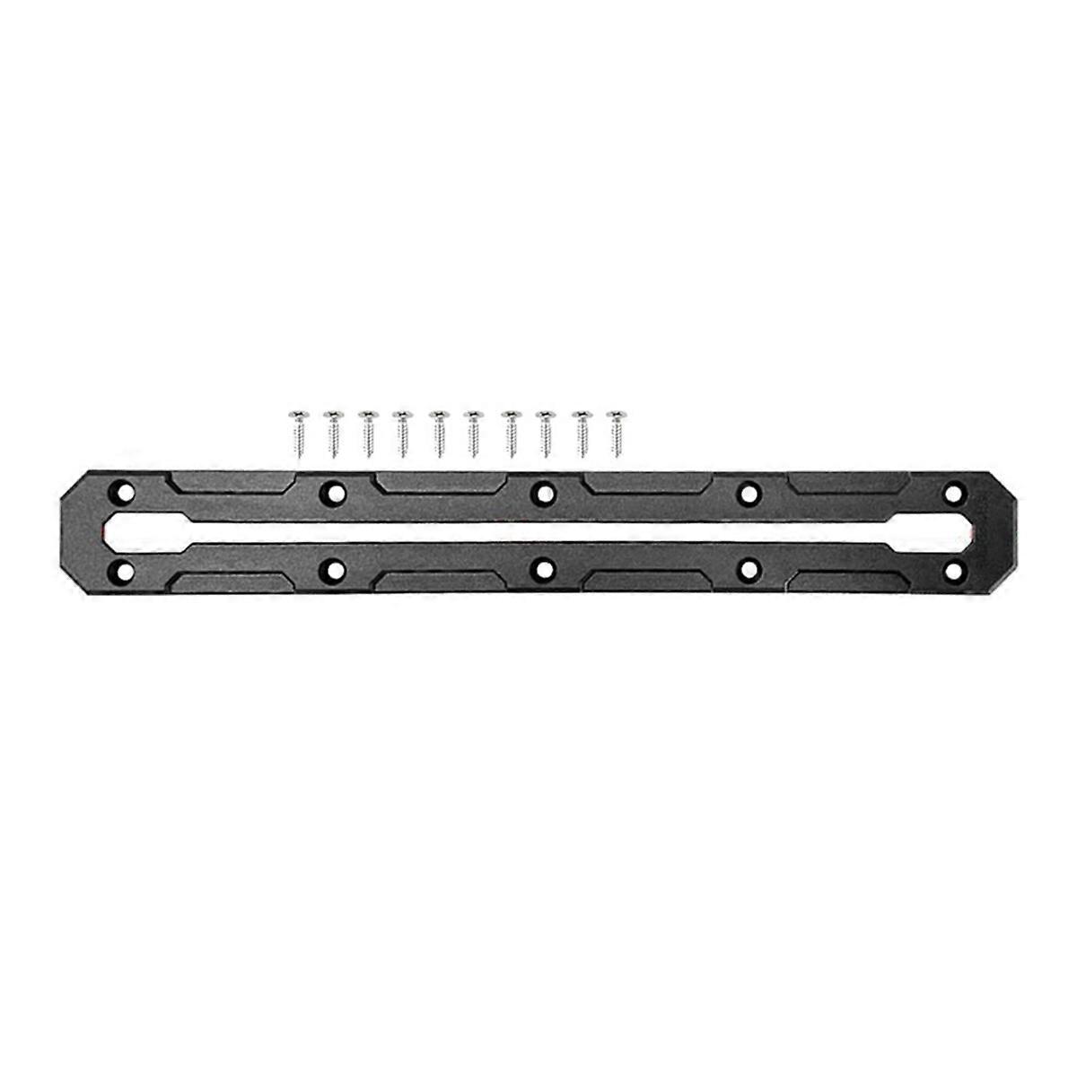 Kayak Track Base Low Profile Kayak Gear Rail Track Mount with Smooth Surfaces for Canoe Kayak Power Boat Tractor 12 Inch
