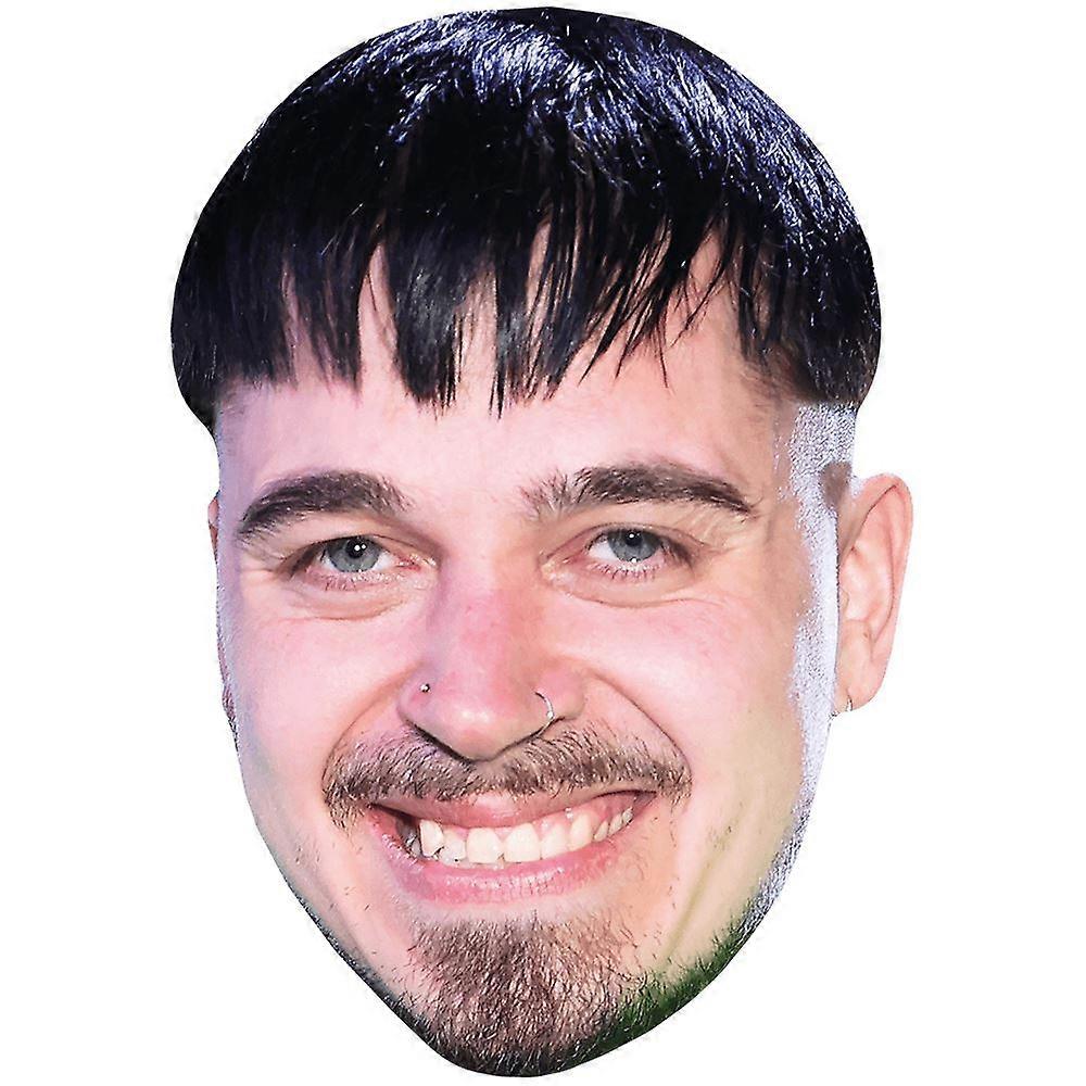 Jere Poyhonen (Smile) Celebrity Mask, Flat Card Face