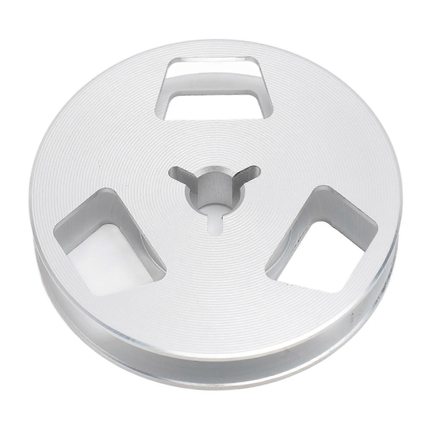 1/4 2.5 Inch Empty Tape Reel 3 Hole Universal Sound Tape Takeup Reel for Recording Open Reel Takeup