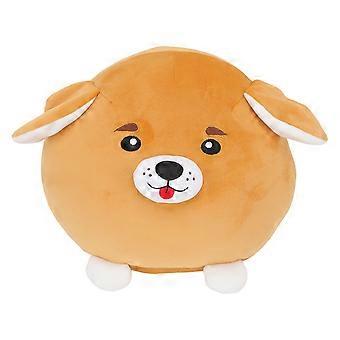 Hund plysj 25CM Multipurpose Soft Stretchy søt hund plysj pute kosedyr leketøy for soverommet stue kontor