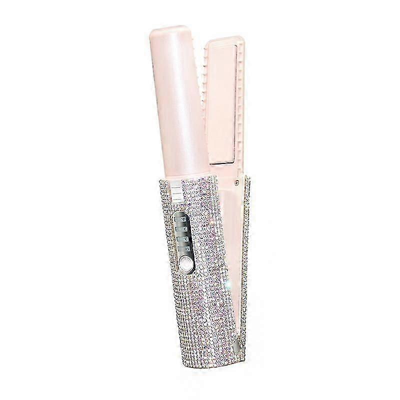 2-In-1 Electric USB Hair Straightening Brush 2 in1 Hair Straightener