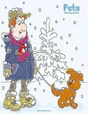 Pets Coloring Book 3
