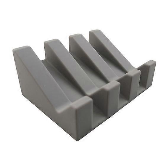 Soap Rack Modern Anti-corrosive Draining Soap Holder Silicone Portable Soap Dish Soap Stand Bathroom Accessories