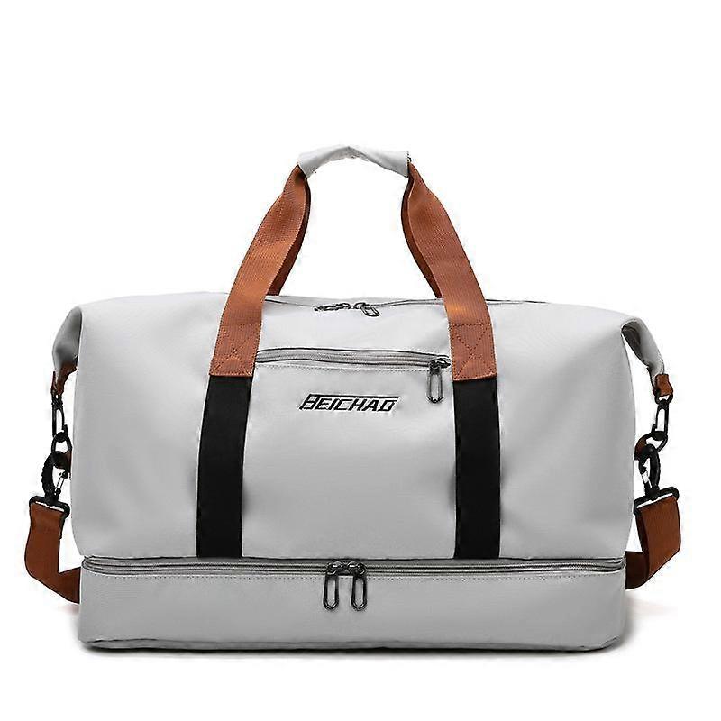 Travel Bag Large Capacity Boarding Duffel Bag Dry and Wet Separation Shoe Compartment Bag Business Trip Fitness Sports Backpack