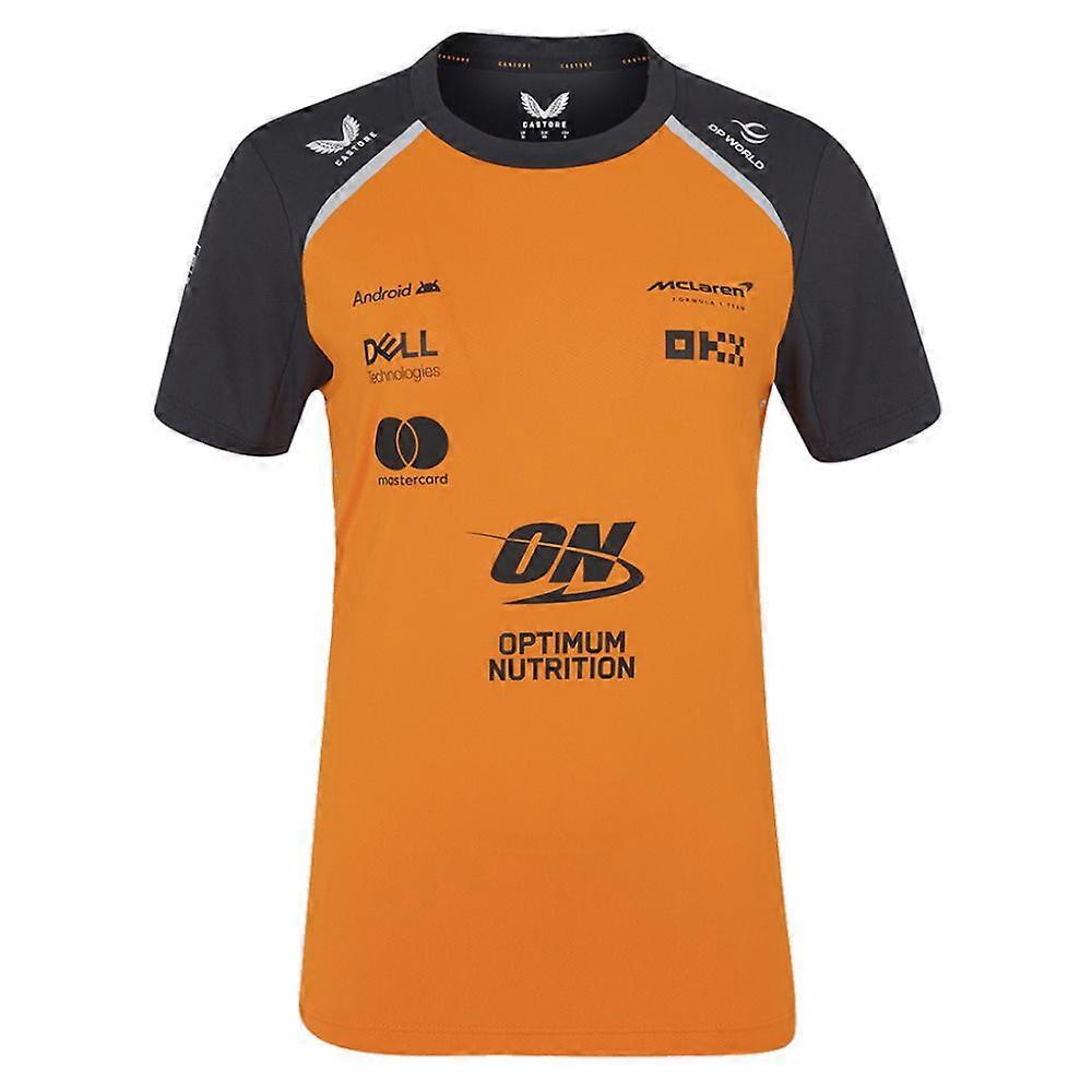 2025 McLaren F1 Team Set Up T-Shirt (Autumn Glory) - Womens
