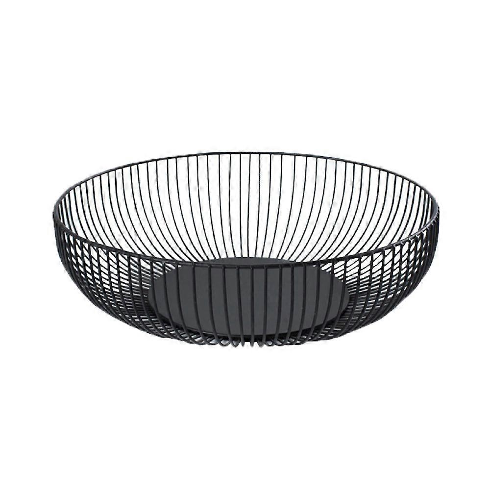Metal Fruit Bowl with Rounded Design