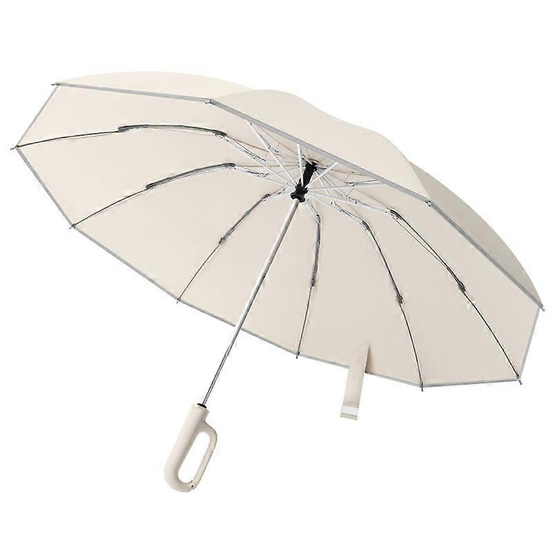 Compact Inverted Windproof Umbrella - Auto Open/Close with Vented Canopy