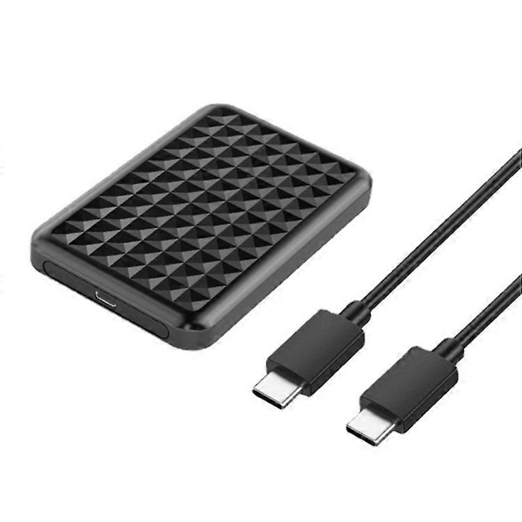 YC-TS6 2.5-inch Mobile Hard Disk Case Type-C 3.1 Computer Laptop External SATA SSD Hard Disk Enclosure