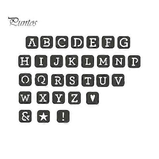 Scrapbook Mold Lovely English Letter Design Carbon Steel Practical Cutting Dies Home Decor