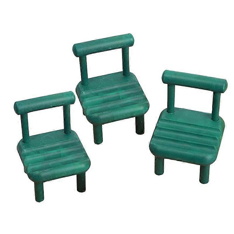 3Pcs Phone Tablet Stand Creative Chair Groove Design Adjustable Viewing Detachable Stable Support Lazy Phone Stand