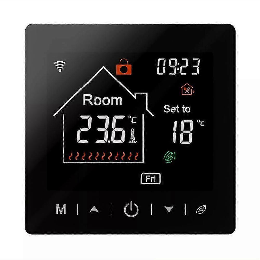 Thermostat intelligent Bluetooth WiFi Thermostat d'ambiance Contrôle du chauffage Chauffage par le sol js