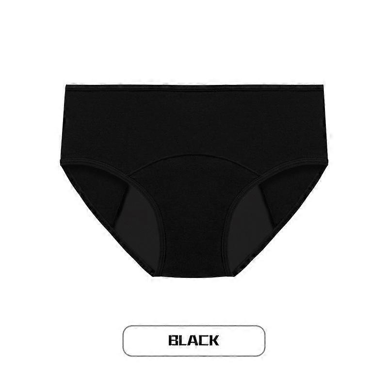 S-3XL Women's Large Size Menstrual Period Briefs Panties Waterproof and Prevent Side Leakage Menstrual Underpants