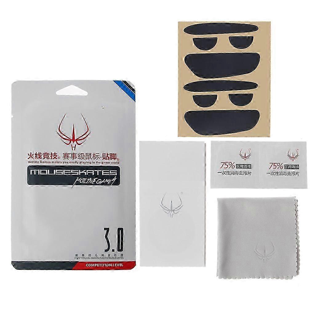 Hotline Games Rounded Curved Edges Mouse Skates Sticker for  MX Master Mouse Gaming Mouse Feet Mice Pad Stickers 1 Set