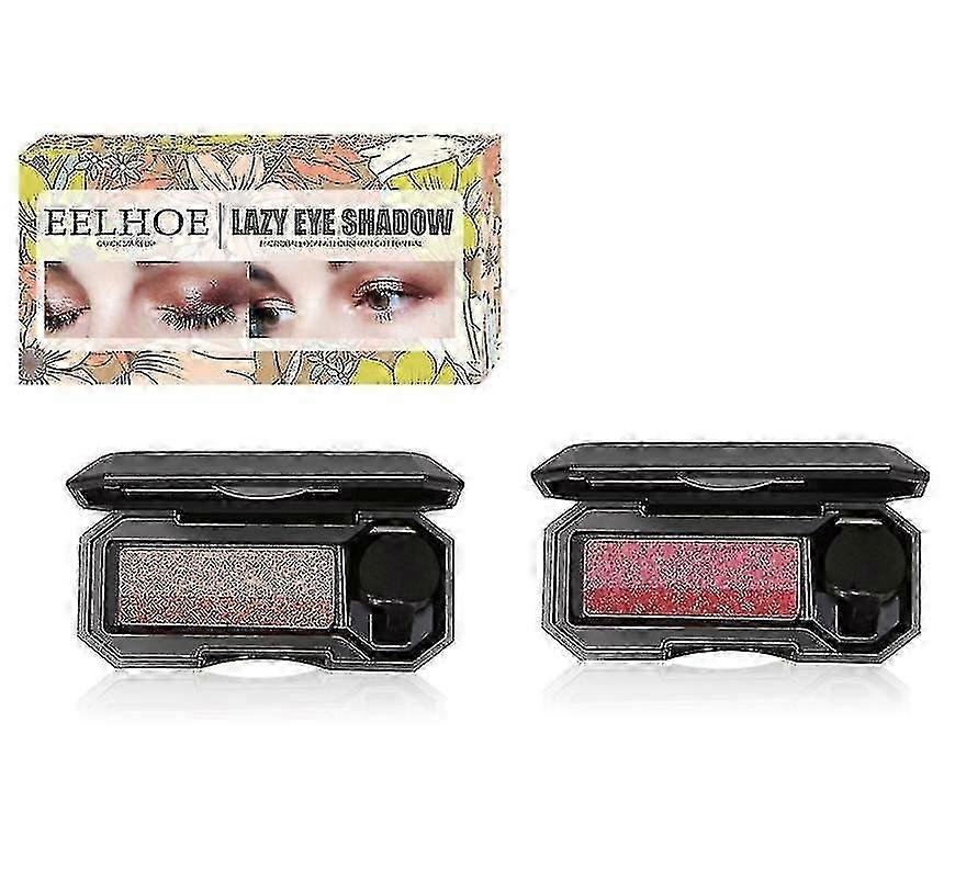 Nieuwe Kleine Paddestoel Oogschaduw Schoonheid Make-up Luchtkussen Gradiënt Oogschaduw Beginner Oogschaduw Oog Palet