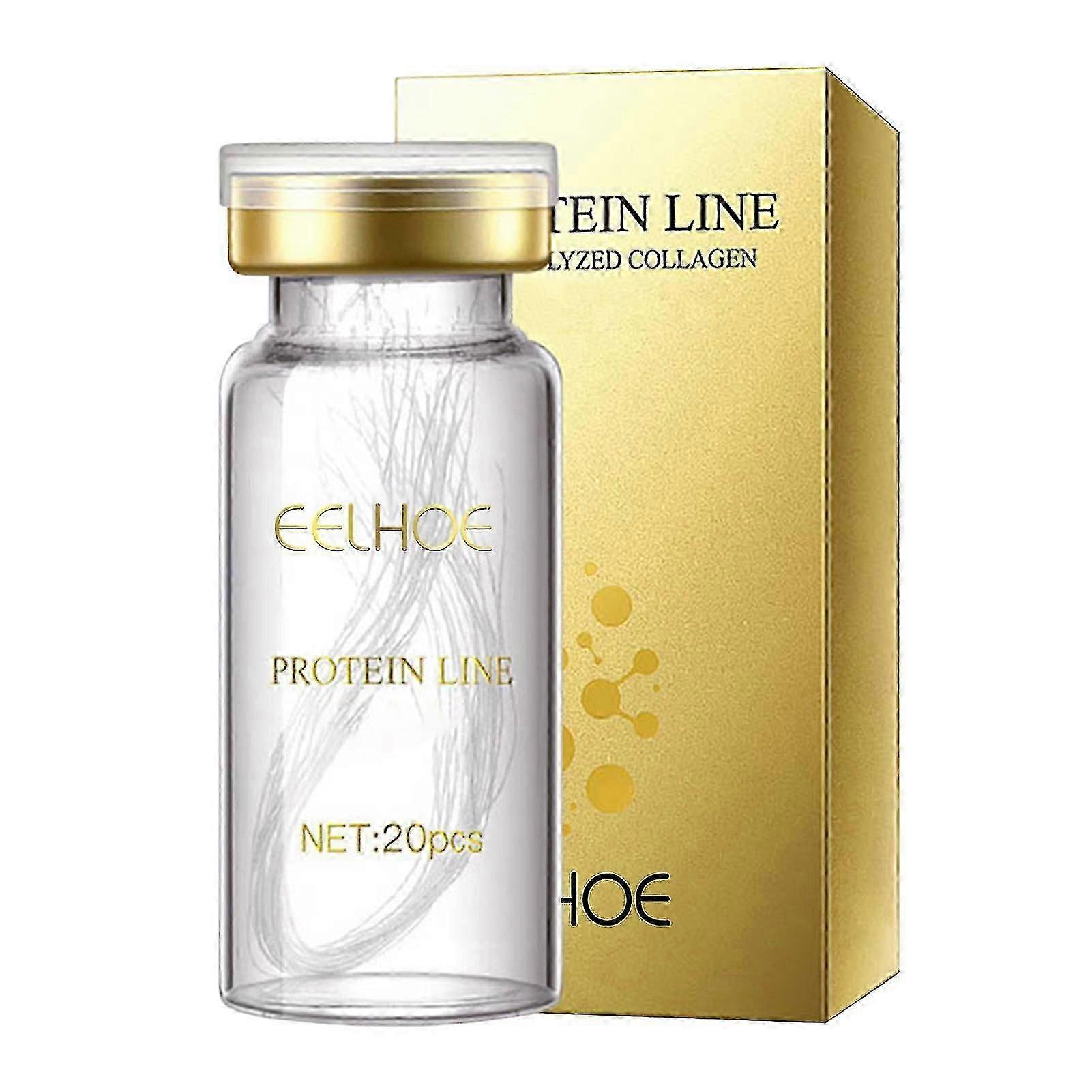 20pcs/ Bottle Protein Thread Lifting Line Anti-aging Anti-wrinkles Pore Replenish Moisturing Skin Elasticity Refin
