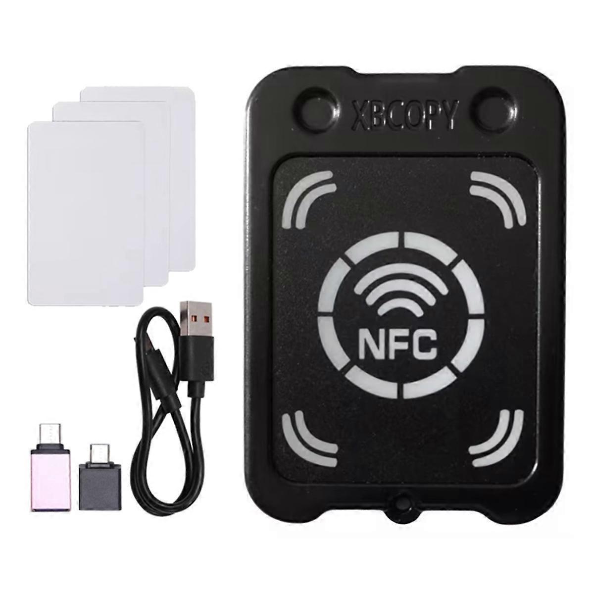 RFID Smart Chip Card Reader Copier+3xUID Card NFC Encryption Key Reader IC 13.56Mhz RFID Token Clon