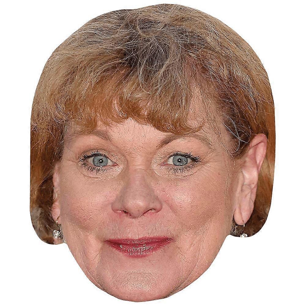 Samantha Bond (Lipstick) Celebrity Mask, Flat Card Face