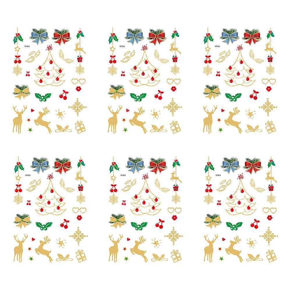 Holiday Magic: 5D Embossed Christmas Nail Art, Easy To Use For An Instant Festive Upgrade, Material Safety Assured For Peace Of Mind