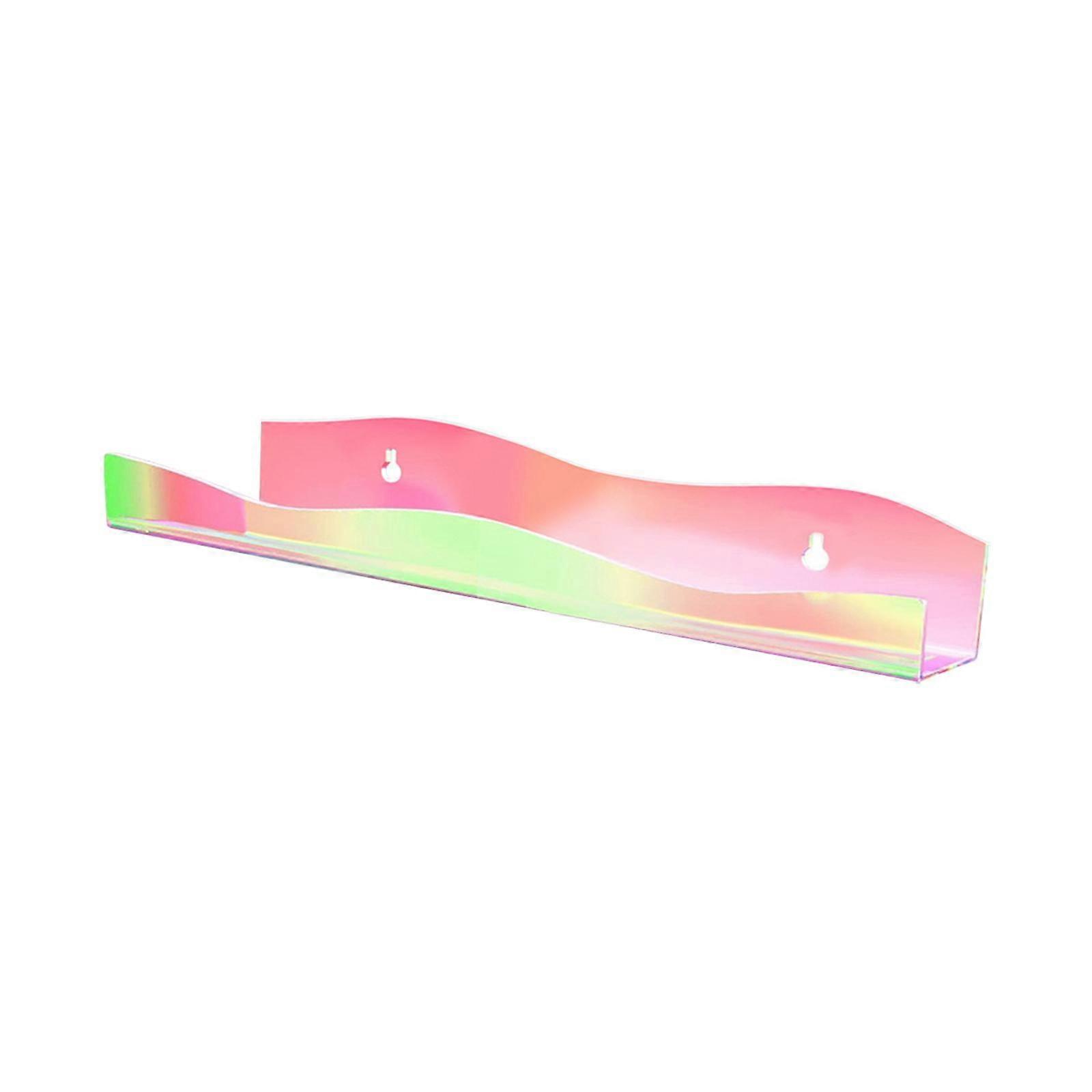 Acryl Nagellack Wandregale, klar Regenbogen montierte Regale Nagellack