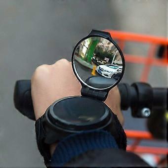 Verstellbares Fahrrad Rückspiegel Handgelenk für Fahrrad Schwarz