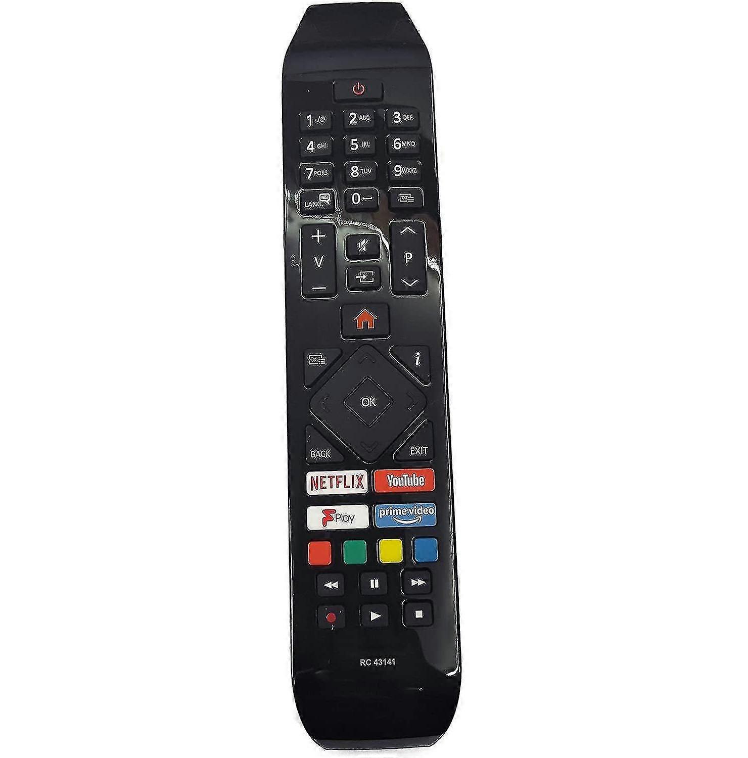Rc43141 Télécommande compatible Hitachi Smart Led Tv Haute qualité 151
