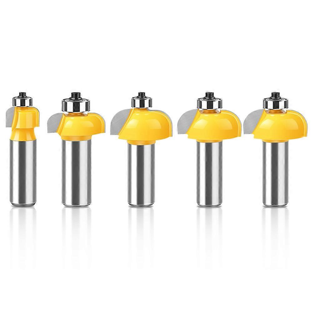 5pcs High Quality Cove Bit with Bearing Shank Dovetail Router Bit