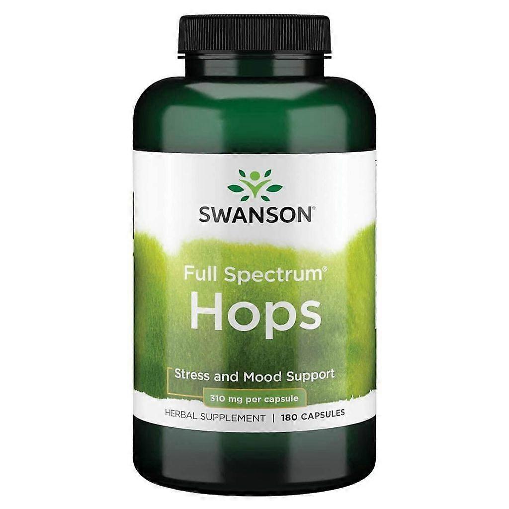 Swanson Full Spectrum Hops 310mg Capsules 180