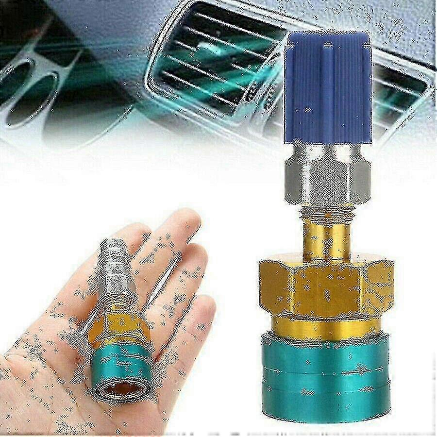 Low Side Quick Coupler Hose Adapter: R1234yf to R134a for Car & SUV