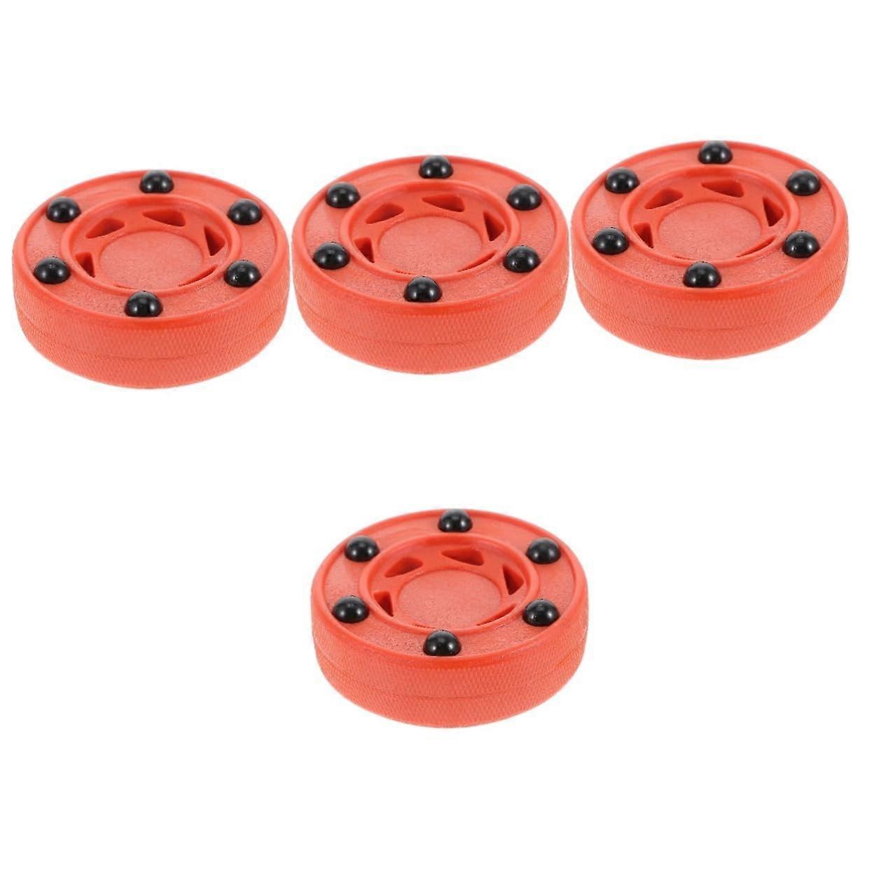 Puck er Ice Hockey Practicing Practice Inline Adult Street Hockey Indoor Red