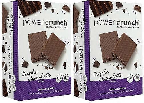 Power Crunch Protein Energy Bar Triple Chocolate 2 Pack